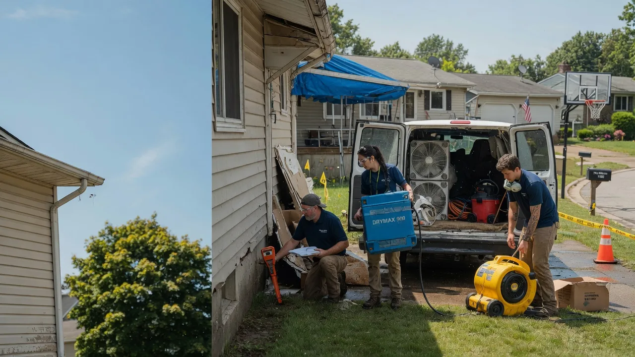 Ceiling Leak Cleanup in Farragut, IA near me