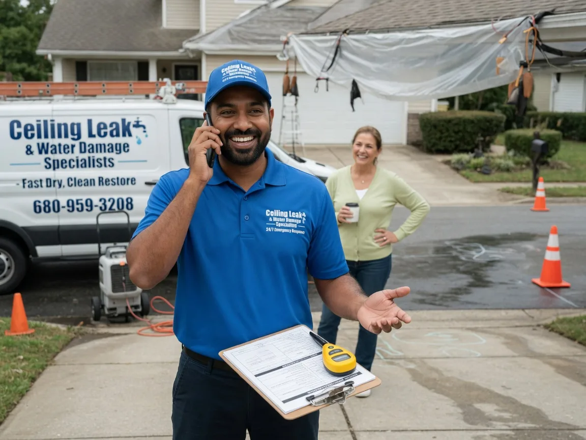 Ceiling Leak Cleanup Farragut, IA FAQs